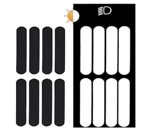 Mygoodprice 9x2 3272668030 Aufkleber, Papier, Schwarz und Kratzfest, 8 Mygoodprice 9x2 3272668030 Aufkleber, Papier, Schwarz und Kratzfest, 8 von Mygoodprice