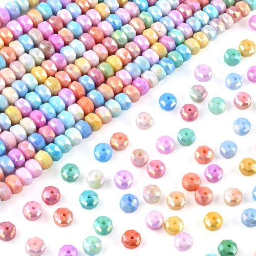Radform Bunte Perlen Für Armbänder 8mm Glasperlen Schmuckperlen Bulk Ästhetisch Facettiert Rund Glas Perlenset Wheel Glass Beads For Jewellery Making Schmuck Ohrringe Armbänder Selber Machen Set Radform Bunte Perlen Für Armbänder 8mm Glasperlen Schmuckperlen Bulk Ästhetisch Facettiert Rund Glas Perlenset Wheel Glass Beads For Jewellery Making Schmuck Ohrringe Armbänder Selber Machen Set von Myhiju