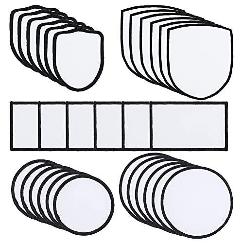 Myingaou 30 Stück Sublimation Bügelbilder Stoff 5 Flicken Reparatur Flicken für DIY Handwerk Hüte Myingaou 30 Stück Sublimation Bügelbilder Stoff 5 Flicken Reparatur Flicken für DIY Handwerk Hüte von Myingaou