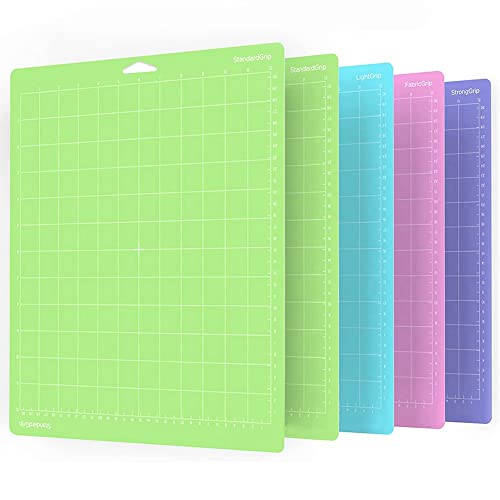 Myingaou Schneidematten für Maker 3/Maker/Explore 3/Air 2/Air/One (30,5 x 30,5 cm), Quilten, Cricket-Matten, Zubehör, 5 Stück von Myingaou