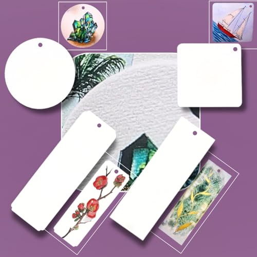 Mypaperworld Aquarellpapier Aquarellbogen- 300g/m2 100% Baumwolle- Malpapier Zeichenpapier 80 Blätter Set -Kaltpress- Weißpapier säurefrei von Mypaperworld