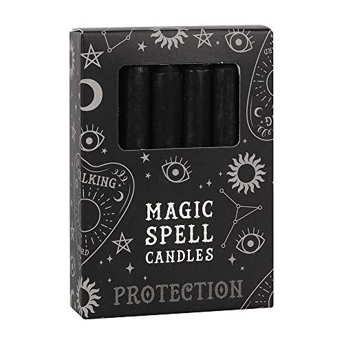 Spell Candle - Wunschkerze, Black Magic, Witchcraft, Hexe (Protection) von MystiCalls