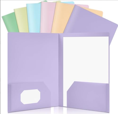 6 Stück Ordner mit Taschen, Kunststoffordner mit Tasche, schwere Aktenordner mit extra Etiketten, für Business, Schule, Büro, Aktenbedarf, Macaron-Farbpalette, Taschenablagezubehör 6 Stück Ordner mit Taschen, Kunststoffordner mit Tasche, schwere Aktenordner mit extra Etiketten, für Business, Schule, Büro, Aktenbedarf, Macaron-Farbpalette, Taschenablagezubehör von MystiCharm