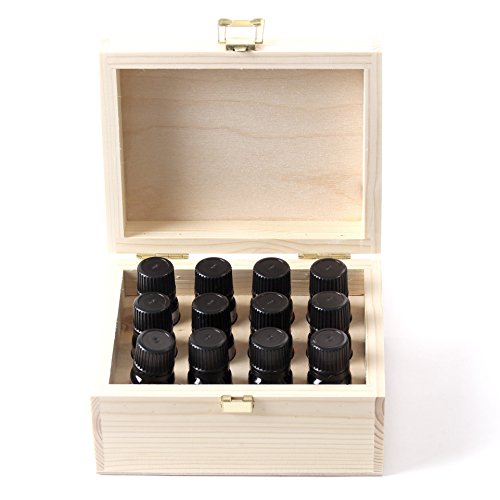 Mystic Moments Duftöl Starterpacket In Hölzerner Geschenkbox - 12 x 10ml von Mystic Moments