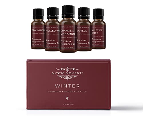 Mystic Moments Duftöl Starterpacket - Winter Öle - 5 x 10ml von Mystic Moments