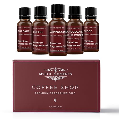 Mystic Moments Duftöl Starterpaket - Café - 5 x 10ml von Mystic Moments