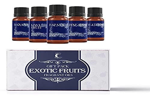 Mystic Moments Duftöl Starterpaket - Exotische Früchte Öle - 5 x 10ml - 100% rein von Mystic Moments