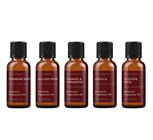 Mystic Moments Geschenk Startpackung mit 5 x 50 ml Winter Duftöl in Holzkiste Mystic Moments Geschenk Startpackung mit 5 x 50 ml Winter Duftöl in Holzkiste von Mystic Moments