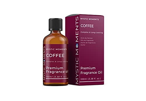 Mystic Moments | Kaffee -Duftöl - 100 ml - perfekt für Seifen, Kerzen, Badebomben, Ölbrenner, Diffusoren und Haut- und Haarpflegegegenstände von Mystic Moments