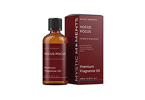 Mystic Moments | Hocus Pocus -Duftöl - 100 ml - perfekt für Seifen, Kerzen, Badebomben, Ölbrenner, Diffusoren und Haut- und Haarpflegegegenstände Mystic Moments | Hocus Pocus -Duftöl - 100 ml - perfekt für Seifen, Kerzen, Badebomben, Ölbrenner, Diffusoren und Haut- und Haarpflegegegenstände von Mystic Moments