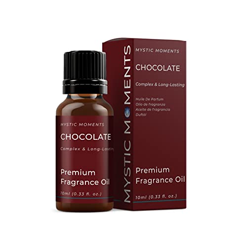 Mystic Moments | Schokoladenduftöl - 10 ml - perfekt für Seifen, Kerzen, Badebomben, Ölbrenner, Diffusoren und Haut- und Haarpflegegegenstände Mystic Moments | Schokoladenduftöl - 10 ml - perfekt für Seifen, Kerzen, Badebomben, Ölbrenner, Diffusoren und Haut- und Haarpflegegegenstände von Mystic Moments