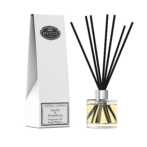 Mystix London Duftöl-Diffusor Vanille und Erdbeere, 100 ml von Mystix