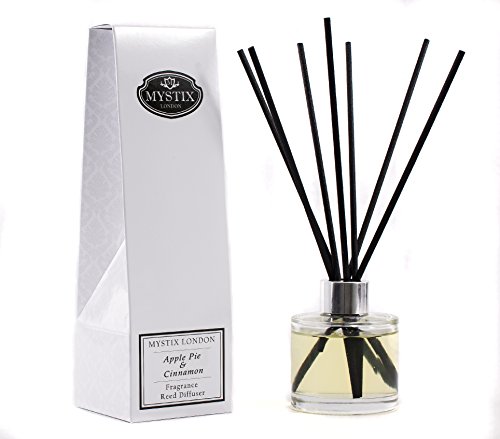 Mystix London Duftöl-Diffusor, Apfelkuchen und Zimt, 100 ml, farblos, 120 von Mystix