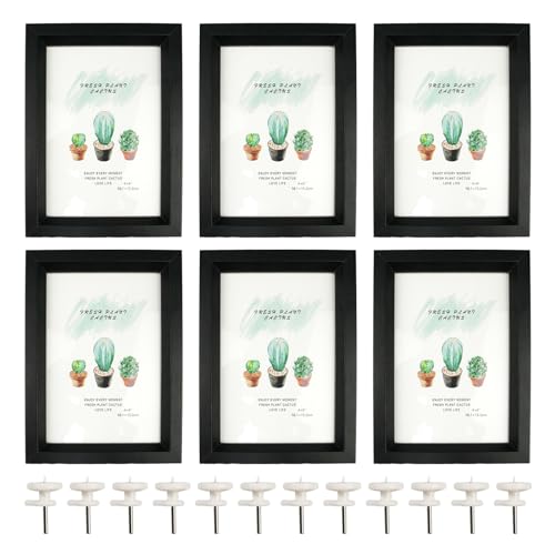 MytaYt 6er-Set Bilderrahmen 10x15 cm Holz Bilderrahmen Set Schwarz für 15x10 Fotos Fotorahmen Collage für Wand- und Tischaufstellung für Schlafzimmer Wohnzimmer Gang usw MytaYt 6er-Set Bilderrahmen 10x15 cm Holz Bilderrahmen Set Schwarz für 15x10 Fotos Fotorahmen Collage für Wand- und Tischaufstellung für Schlafzimmer Wohnzimmer Gang usw von MytaYt