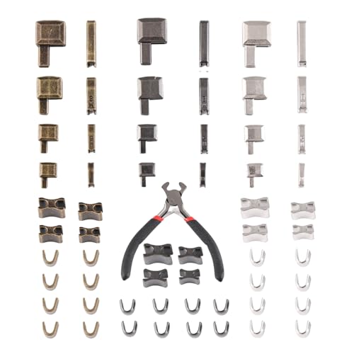 Reißverschluss Reparatur Set, 60 Stück Reisverschlussreparaturset Zipper, Zinklegierung Ersatz Zipper Schieber Kit mit Reißverschluss Installieren Sie Zangen, für Koffer, Taschen, Jacke, Jeans Reißverschluss Reparatur Set, 60 Stück Reisverschlussreparaturset Zipper, Zinklegierung Ersatz Zipper Schieber Kit mit Reißverschluss Installieren Sie Zangen, für Koffer, Taschen, Jacke, Jeans von Mythosurge
