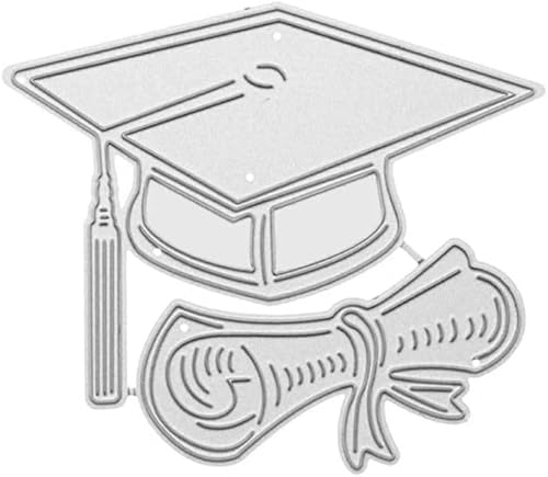 Metall-Stanzformen für Graduierungskappen, Bachelor-Kappen, Abschluss-Thema, Hintergrund, Prägeform für Bastelarbeiten, Scrapbooking, Alben, Papierkarten, Stanzformen und Prägen, Stanzformen Metall-Stanzformen für Graduierungskappen, Bachelor-Kappen, Abschluss-Thema, Hintergrund, Prägeform für Bastelarbeiten, Scrapbooking, Alben, Papierkarten, Stanzformen und Prägen, Stanzformen von Myuiao