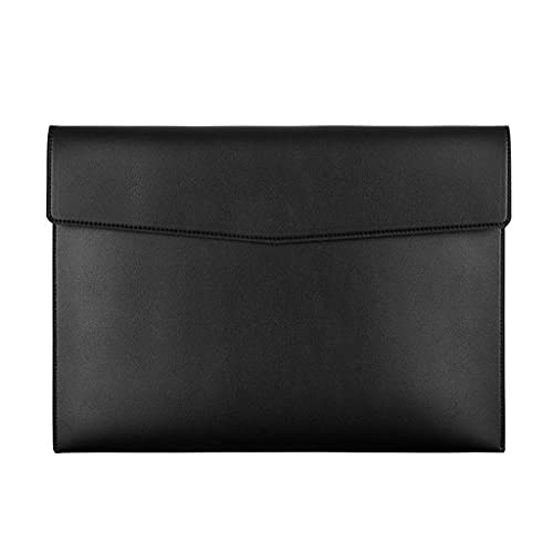 Myya Dokumentenmappe, PU-Leder, A4, schwarz, für Schule, Studium und Büro, Informationsaufbewahrung, Zertifikatordner, 1 Stück Myya Dokumentenmappe, PU-Leder, A4, schwarz, für Schule, Studium und Büro, Informationsaufbewahrung, Zertifikatordner, 1 Stück von Myya