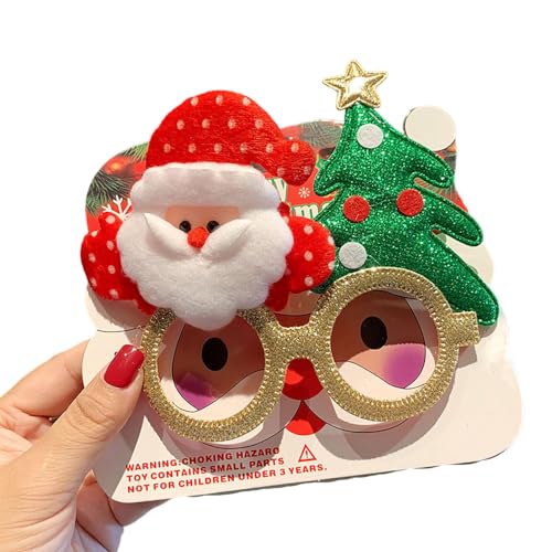 Mzshne Lustiger Rahmen für Weihnachten, Weihnachtsmann, Glocken, Schneemann, Brillenrahmen für Kostümpartys, Festivals und Karneval Mzshne Lustiger Rahmen für Weihnachten, Weihnachtsmann, Glocken, Schneemann, Brillenrahmen für Kostümpartys, Festivals und Karneval von Mzshne