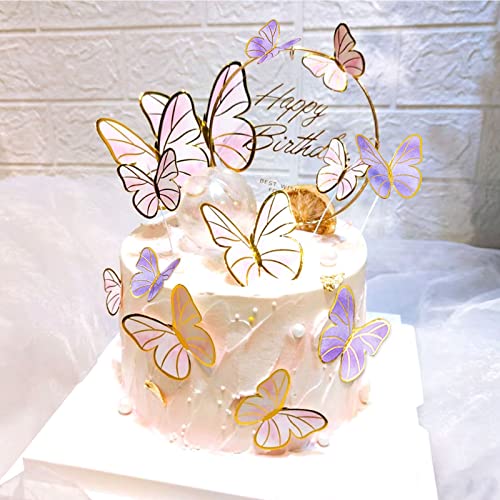 Ahaimy 42 Stück Schmetterlinge Torten Deko, Schmetterling Kuchen Cupcake Toppers, Schmetterlinge Kuchen Deko, Dreidimensional Schmetterlinge Deko Geburtstag Mädchen Geburtstagsfeier Dekoration Ahaimy 42 Stück Schmetterlinge Torten Deko, Schmetterling Kuchen Cupcake Toppers, Schmetterlinge Kuchen Deko, Dreidimensional Schmetterlinge Deko Geburtstag Mädchen Geburtstagsfeier Dekoration von N\A