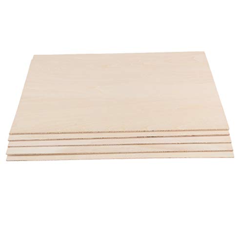 NA 10 Stück DIY Modell Balsaholz Platte Holzplatte Bastelmodell 50 x 100 x 1,5 mm von N\A