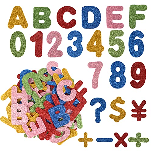 KATOOM 142STK Buchstaben Aufkleber Moosgummi Buchstaben Selbstklebend Buchstaben Deko für Schultüte Zahlen Aufkleber Klebebuchstaben Glitter Schaumstoff Sticker Alphabet für DIY Handwerk KATOOM 142STK Buchstaben Aufkleber Moosgummi Buchstaben Selbstklebend Buchstaben Deko für Schultüte Zahlen Aufkleber Klebebuchstaben Glitter Schaumstoff Sticker Alphabet für DIY Handwerk von KATOOM