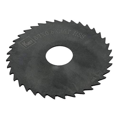 6,3 cm x 0,08 cm x 1,6 cm, 36 Zähne, HSS-Schneidwerkzeug, schwarz von N/D
