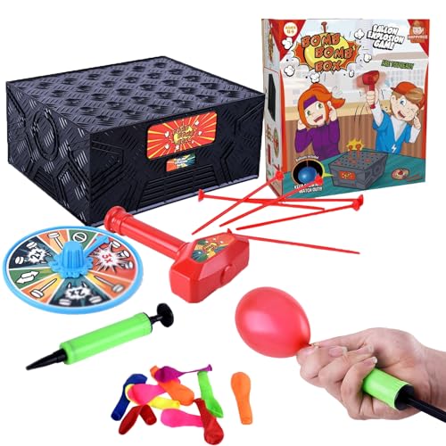 N/K Spiel Ballon Brettspiel Ballons-Pause Desktop Spielzeug Spaß Trick Spiel Spaß Kinderspielzeug für Familienfeier von N/K