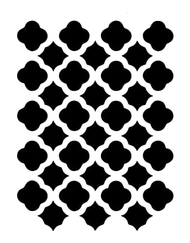 Islamische arabische Muster Mylar-Schablone, Wandkunst, 190 Mikrometer A4 Größe von N\P