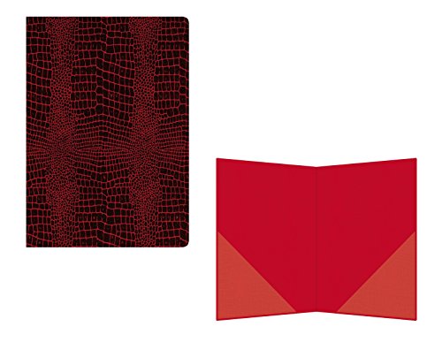 Urkundenmappe DIN A4 / Farbe: schwarz-bordeaux von _N_/_A_