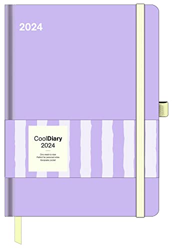 Lavender 2024 - Diary - Buchkalender - Taschenkalender - 16x22: Cool Diary von N NEUMANNVERLAGE