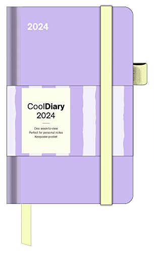 Lavender 2024 - Diary - Buchkalender - Taschenkalender - 9x14: Cool Diary von N NEUMANNVERLAGE