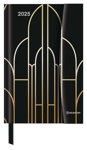 N NEUMANNVERLAGE - Art Deco 2025 Diary, 10x15cm, Taschenkalender mit Magnetverschluss und Lesebändchen, Tasche für Visitenkarte, Jahres- und Monatsübersicht und internationales Kalendarium: Magneto Diary N NEUMANNVERLAGE - Art Deco 2025 Diary, 10x15cm, Taschenkalender mit Magnetverschluss und Lesebändchen, Tasche für Visitenkarte, Jahres- und Monatsübersicht und internationales Kalendarium: Magneto Diary von N NEUMANNVERLAGE