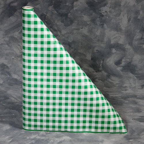 Papiertischdecke, 30 m Rolle, Gingham-Muster, 101,6 cm breit von N. F. String & Son, Inc.