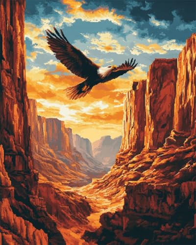 DIY Knüpfteppich Zum Selber Knüpfen Knüpfset Für Teppiche Mit Fliegendem Adler,Tiere Und Landschaften,Diy-Knüpfset Für Teppiche,Häkelset Für Anfänger,Teppichherstellungsset Mit Bedruckt 80x115cm DIY Knüpfteppich Zum Selber Knüpfen Knüpfset Für Teppiche Mit Fliegendem Adler,Tiere Und Landschaften,Diy-Knüpfset Für Teppiche,Häkelset Für Anfänger,Teppichherstellungsset Mit Bedruckt 80x115cm von N.LANSHAN