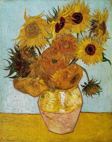Kreuzstich Stickpackungen Vorgedruckt 《Sonnenblume》, Ölgemälde Von Van Gogh Einfache Muster, Stickerei, Kreuzstich-Zubehör Diy Stickbilder Vorgedruckt Kreuzstich Für Anfänger Home Decor St 30x40cm Kreuzstich Stickpackungen Vorgedruckt 《Sonnenblume》, Ölgemälde Von Van Gogh Einfache Muster, Stickerei, Kreuzstich-Zubehör Diy Stickbilder Vorgedruckt Kreuzstich Für Anfänger Home Decor St 30x40cm von N.LANSHAN