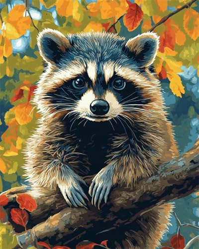 N.LANSHAN 11CT Diy Stickbilder Vorgedruckt Kreuzstich Waschbär Tierportrait Vorgedruckt Sticken Set Stamped Cross Stitch Pre-Printed Pattern Stickerei Diy Home Decoration 50x70cm N.LANSHAN 11CT Diy Stickbilder Vorgedruckt Kreuzstich Waschbär Tierportrait Vorgedruckt Sticken Set Stamped Cross Stitch Pre-Printed Pattern Stickerei Diy Home Decoration 50x70cm von N.LANSHAN