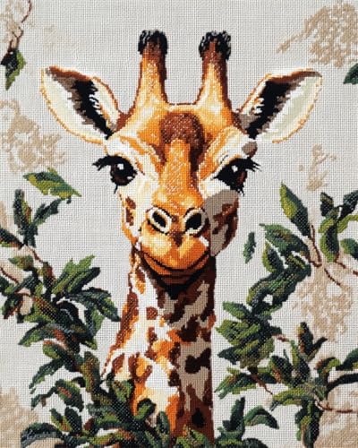 N.LANSHAN DIY Knüpfteppich Knüpfhakenset Mit Cartoon-Giraffe,Fantasietiere,Diy-Knüpfhakensets,Handarbeit,Stickerei,Gobelin,Teppichherstellung,Geschenk Für Heimwerker 55x75cm N.LANSHAN DIY Knüpfteppich Knüpfhakenset Mit Cartoon-Giraffe,Fantasietiere,Diy-Knüpfhakensets,Handarbeit,Stickerei,Gobelin,Teppichherstellung,Geschenk Für Heimwerker 55x75cm von N.LANSHAN