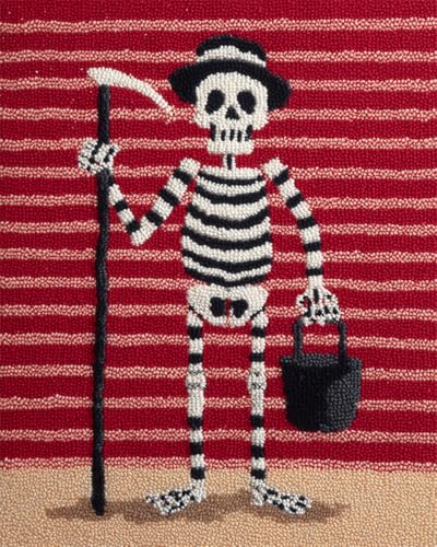 N.LANSHAN Diy Knüpfteppich Cartoon-Skelett Diy-Knüpfset Für Teppiche,Häkelset Für Anfänger,Teppichset Mit Bedruckter Leinwand,Geschenk 100x140cm N.LANSHAN Diy Knüpfteppich Cartoon-Skelett Diy-Knüpfset Für Teppiche,Häkelset Für Anfänger,Teppichset Mit Bedruckter Leinwand,Geschenk 100x140cm von N.LANSHAN