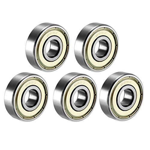 629Z Tiefenlager Single Schild 60029 Kugellager Stahl verchromt 9mm x 26mm x 8mm (5 Stück) von NA