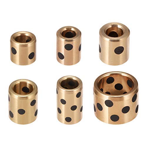 8 mm Bohrung x 12 mm OD x 15 mm Länge Hülsen aus gegossenem Messing. 8 mm Bohrung x 12 mm OD x 15 mm Länge Hülsen aus gegossenem Messing. von NA