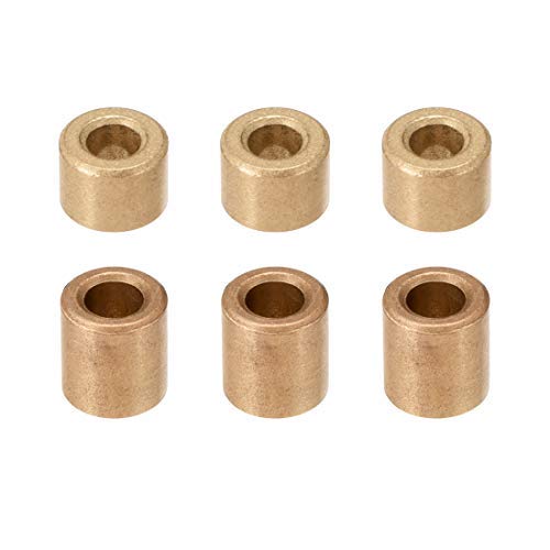 Lager Muffe 5mm x OD 9mm x Länge 10mm Hülsen Bronze selbstschmierend von NA