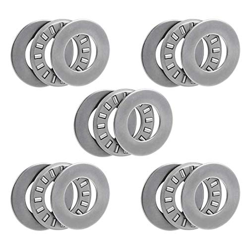 Tc815 Nadellager mit Unterlegscheiben, Bohrung 1/2 Zoll 15/16 Zoll Od 5/64 Zoll, Breite 19000 U/min, Geschwindigkeit 5 Stück Tc815 Nadellager mit Unterlegscheiben, Bohrung 1/2 Zoll 15/16 Zoll Od 5/64 Zoll, Breite 19000 U/min, Geschwindigkeit 5 Stück von NA