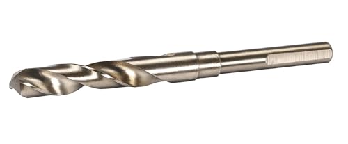 NACX 13,5 mm Kobaltbohrer mit reduziertem Schaft, HSS 6542 Hochgeschwindigkeitsstahl-Spiralbohrer mit 1,27 cm Schaft für Edelstahl, Legierung, Metall, Kunststoff, Holz NACX 13,5 mm Kobaltbohrer mit reduziertem Schaft, HSS 6542 Hochgeschwindigkeitsstahl-Spiralbohrer mit 1,27 cm Schaft für Edelstahl, Legierung, Metall, Kunststoff, Holz von NACX