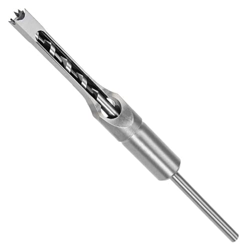 NACX 3/8 Zoll Vierkantlochbohrer, Karbonstahl, Holzbearbeitung, Lochsäge, Stechbeitel, 9,5 mm Vierkantloch-Spiralbohrer NACX 3/8 Zoll Vierkantlochbohrer, Karbonstahl, Holzbearbeitung, Lochsäge, Stechbeitel, 9,5 mm Vierkantloch-Spiralbohrer von NACX