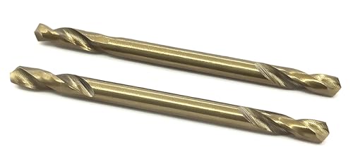 NACX HSS M35 Kobaltbohrer, 3,2 mm, Hochgeschwindigkeitsstahl, Doppelendbohrer, 10 Stück NACX HSS M35 Kobaltbohrer, 3,2 mm, Hochgeschwindigkeitsstahl, Doppelendbohrer, 10 Stück von NACX