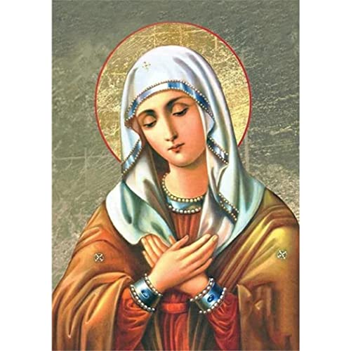 NAEGV Madonna Diamond Painting Kits Ölgemälde Starter Kits für Anfänger Kinder und Erwachsene 30x40CM NAEGV Madonna Diamond Painting Kits Ölgemälde Starter Kits für Anfänger Kinder und Erwachsene 30x40CM von NAEGV