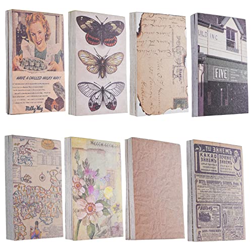 NAESM 480 Stück Vintage Sticker Set, Scrapbook Vintage Aesthetic Stickers, für Journaling, Scrapbooking Tagebuch Planer Album Tagebuch DIY Dekorative Schreibwaren Clipbook Papier von NAESM