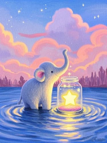 Sticken Set Erwachsene Baby-Elefant-Stern 11Ct40X50Cm Stickset Punch Needle Set Cross Stitch Kit Stickbilder Für Kinder Sticken Kinder Dimensions Cross Stitch Sticken Set Erwachsene Baby-Elefant-Stern 11Ct40X50Cm Stickset Punch Needle Set Cross Stitch Kit Stickbilder Für Kinder Sticken Kinder Dimensions Cross Stitch von NAHUIGOOD