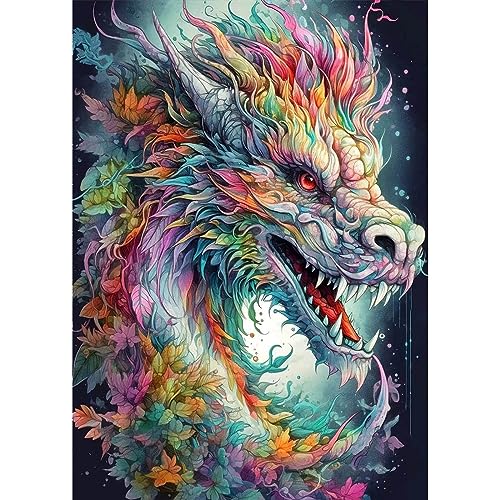 NAIMOER Diamond Painting Erwachsene Drache, 5D Drache Diamant Painting Bilder Erwachsene,DIY Diamond Painting Bilder Diamant Malerei Kinder Tiere Set für Home Dekor 30x40cm NAIMOER Diamond Painting Erwachsene Drache, 5D Drache Diamant Painting Bilder Erwachsene,DIY Diamond Painting Bilder Diamant Malerei Kinder Tiere Set für Home Dekor 30x40cm von NAIMOER