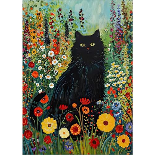 NAIMOER Diamond Painting Fluffy Katze Erwachsene Kinder, 5D Diamant Painting Bilder Blumen Garten Diamant Kunst, DIY Diamant Malerei für Home Wand Décor 30x40cm NAIMOER Diamond Painting Fluffy Katze Erwachsene Kinder, 5D Diamant Painting Bilder Blumen Garten Diamant Kunst, DIY Diamant Malerei für Home Wand Décor 30x40cm von NAIMOER